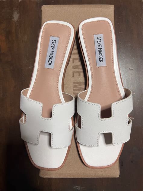 steve madden hermes sandals dupe|Hermes oran sandals knock off.